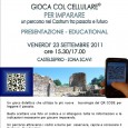 Il programma di settembre dell’Associazione IMMAGINE ARTE CULTURA EVENTI, col Patrocinio della Provincia di Varese e il Comune di Castelseprio.   avviso Morimondo