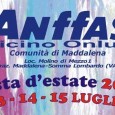 Da venerdì 13 a domenica 15 luglio, tre serate di festa alla Comunità di Maddalena dell’ANFFAS Ticino di Somma Lombardo.