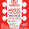 Tre giorni di concerti dedicati a Emergency: è questa la Prima Edizione di “MUSIC FOR BANGUI”, festa promossa dai gruppi di volontari di Emergency del Coordinamento Nord-Ovest, che si svolgerà dal 20 al 22 luglio […]