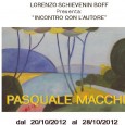 Dal 20 al 28 ottobre sarà possibile visitare la mostra dei quadri del pittore Pasquale Macchi presso la Galleria Oriana Fallaci di Somma Lombardo in via Luigi Briante, 12/A.
