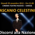 I Discorsi alla Nazione di Ascanio Celestini al Nuovo di Varese: intervista video in esclusiva del Notiziario
