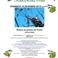 Corso intensivo di 7 ore presso il Vivaio Forestale Scodogna di Collecchio: "Potare le piante da frutto". Costo: 50 euro.