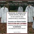 A Collecchio ( in provincia di Parma) il giorno della memoria si celebrerà il 25 Gennaio, grazie al comune, alla fondazione Mario Tommasini e all’ANPI. Per non dimenticare.