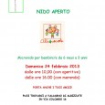 Domenica 24 Febbraio dalle ore 10.00 alle ore 16.00 si terrà l'Open Day dell'asilo nido "Le Albicocche" di Albizzate. 