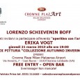 Giovedì 21 Marzo alle ore 19.00 presso il Crowne Plaza Milan di Somma Lombardo si terrà l'aperitivo con l'artista Erika Vogt. L'ingresso è aperto a chiunque ed è gratuito.