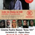 In occasione della campagna SMS di Emergency, il gruppo dei volontari di Busto Arsizio organizza la proiezione del documentario “Life in Italy is ok” che racconta la vita quotidiana e le difficoltà di persone diverse […]