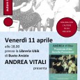 Venerdì 11 aprile alle ore 18 presso la Libreria Ubik di Busto Arsizio (Via S. Giovanni, 5) Andrea Vitali presenta il suo libro: "Premiata ditta Sorelle Ficcadenti". Dialoga con l'autore Silvia Bellezza. 