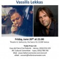 Il Teatro Santuccio di Varese ospiterà un concerto omaggio al celebre compositore greco Manos Hadjidakis, interpretato dal cantante Vassilis Lekkas. Biglietti acquistabili presso la Casa del Disco.