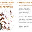 Martedì 5 maggio 2015 alle ore 21.00 presso Le Cantine Coopuf, via de Cristoforis 5 , Varese, si terrà il concerto del fisarmonicista ucraino Andrii Popovich. Ingresso libero.