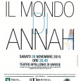 Sabato 28 novembre ore 20.45 presso il Teatro Apollonio di Varese alla rappresentazione del musical “Il mondo di Annah” realizzato dai miei bambini del coro voci bianche del Liceo Musicale di Varese.