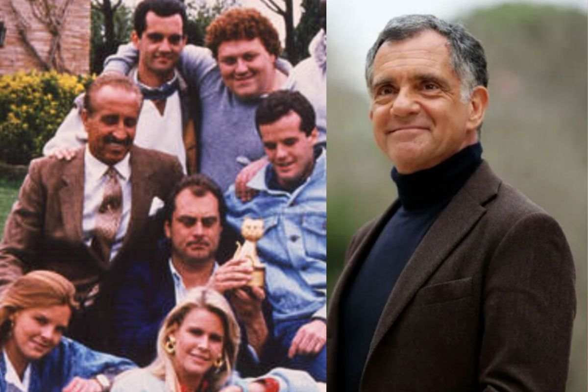 L'attore Fabio Ferrari che interpretava Enrico Lazzaretti