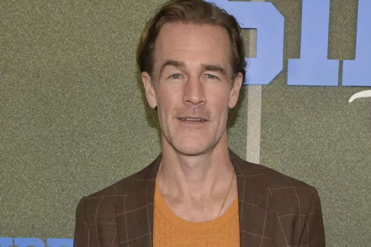 L'attore james Van Der Beek