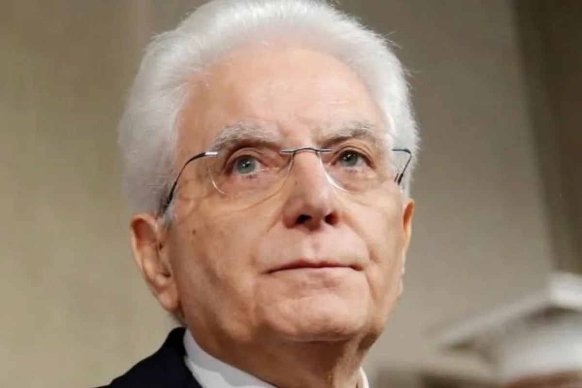 Il presidente dela Repubblica Sergio Mattarella